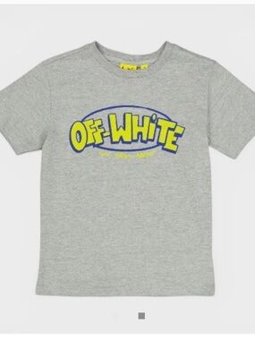 OFF-WHITE |
Kids Youth Arrow Doodle Graphic Basic Fit Tee Grey Yellow NWT size 8